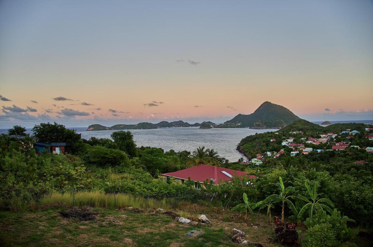 Ti Kaz Anoli Vue Epoustouflante Sur La Baie Terre-de-Bas Exterior foto