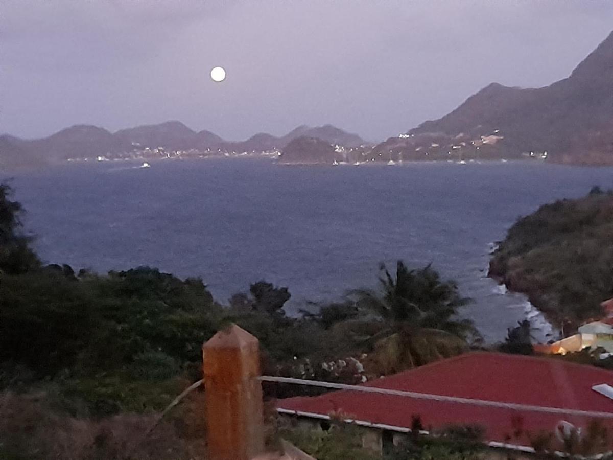 Ti Kaz Anoli Vue Epoustouflante Sur La Baie Terre-de-Bas Exterior foto