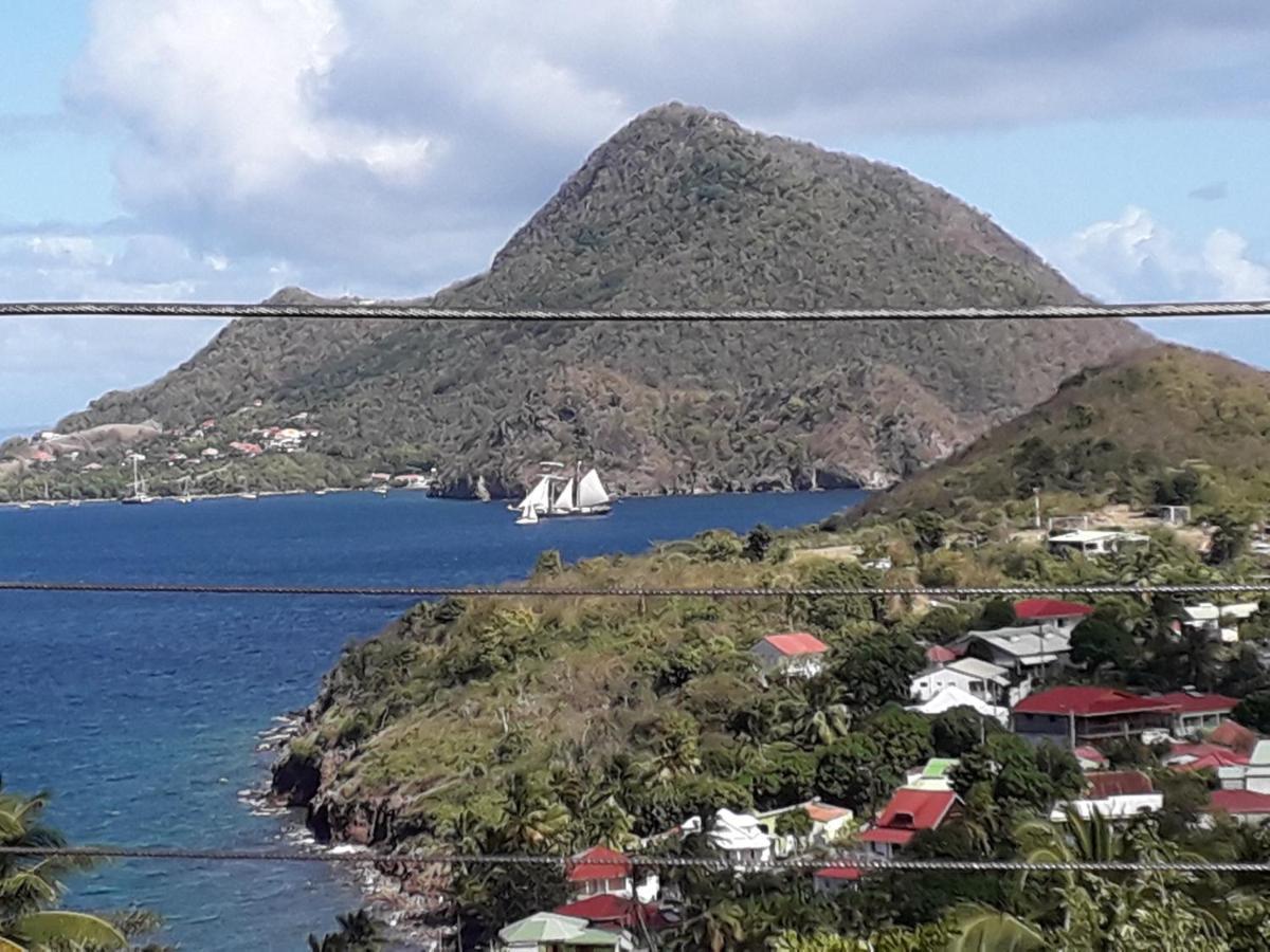 Ti Kaz Anoli Vue Epoustouflante Sur La Baie Terre-de-Bas Exterior foto