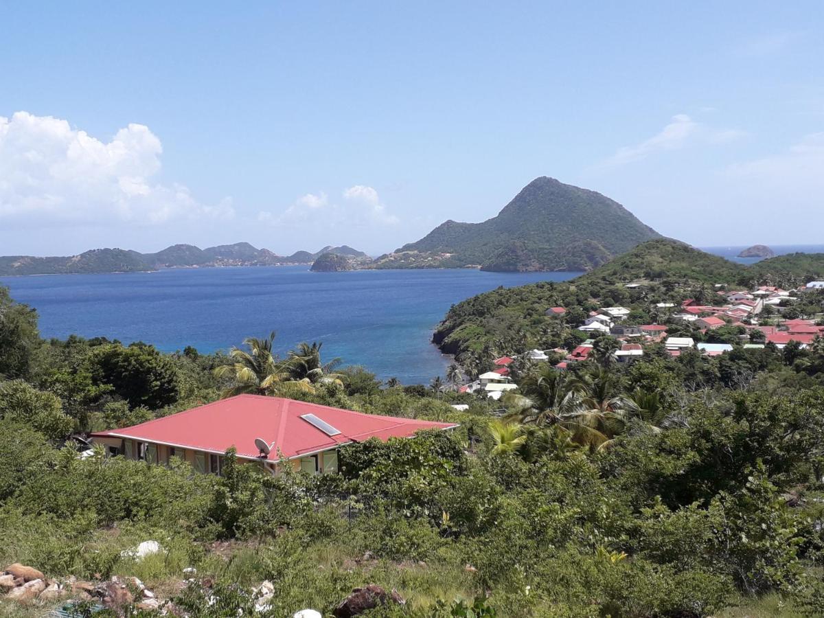 Ti Kaz Anoli Vue Epoustouflante Sur La Baie Terre-de-Bas Exterior foto