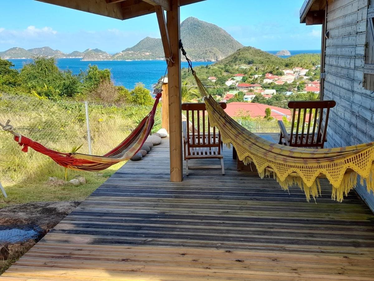 Ti Kaz Anoli Vue Epoustouflante Sur La Baie Terre-de-Bas Exterior foto