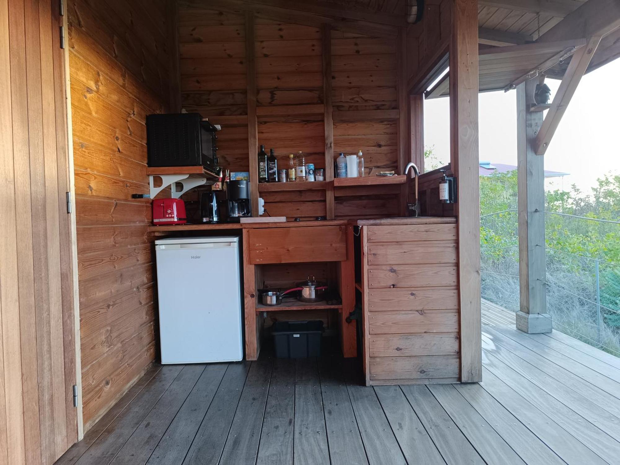 Ti Kaz Anoli Vue Epoustouflante Sur La Baie Terre-de-Bas Exterior foto